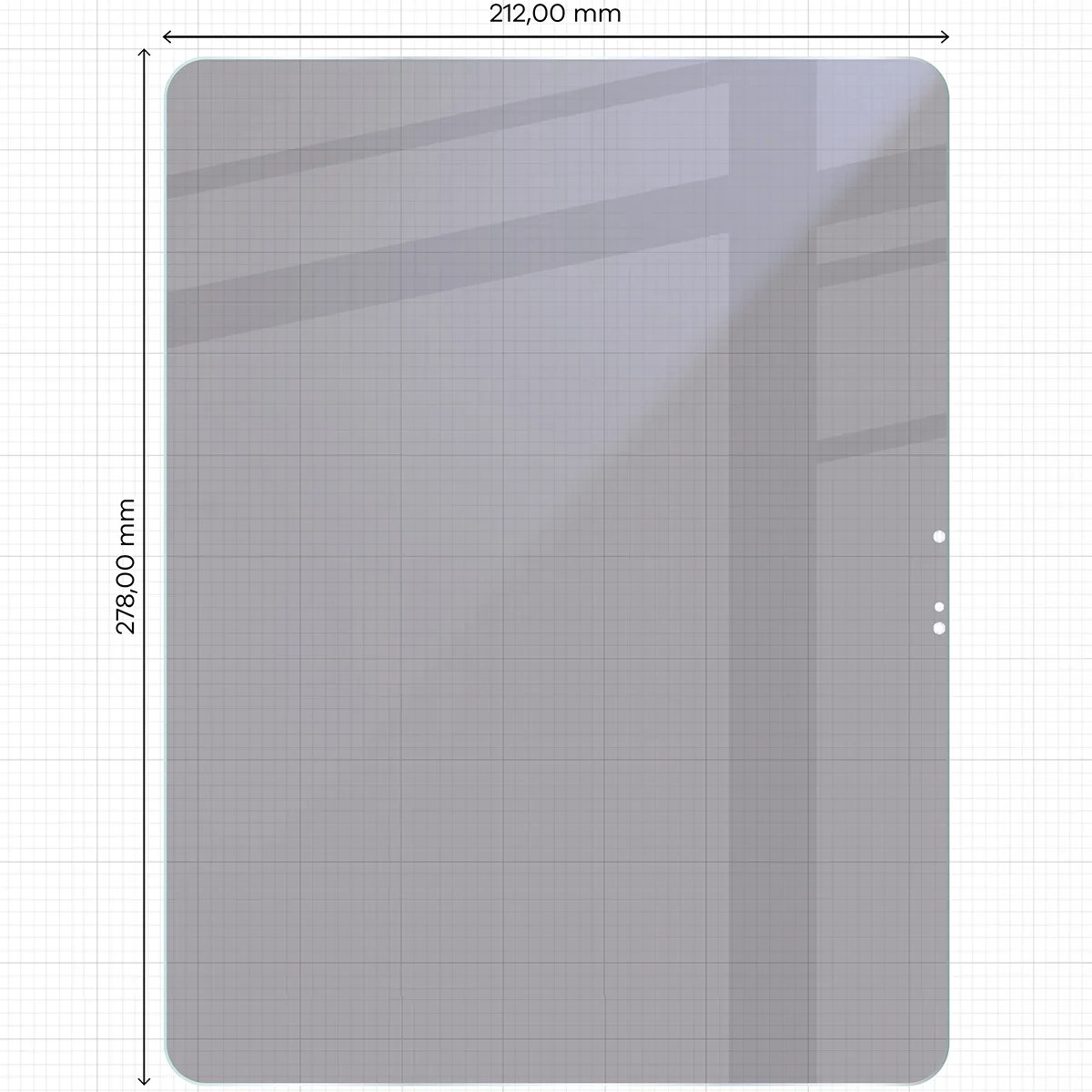 Kryt Bizon Tab Hybrid Shadow Apple iPad Air 13" M4 2026, matte