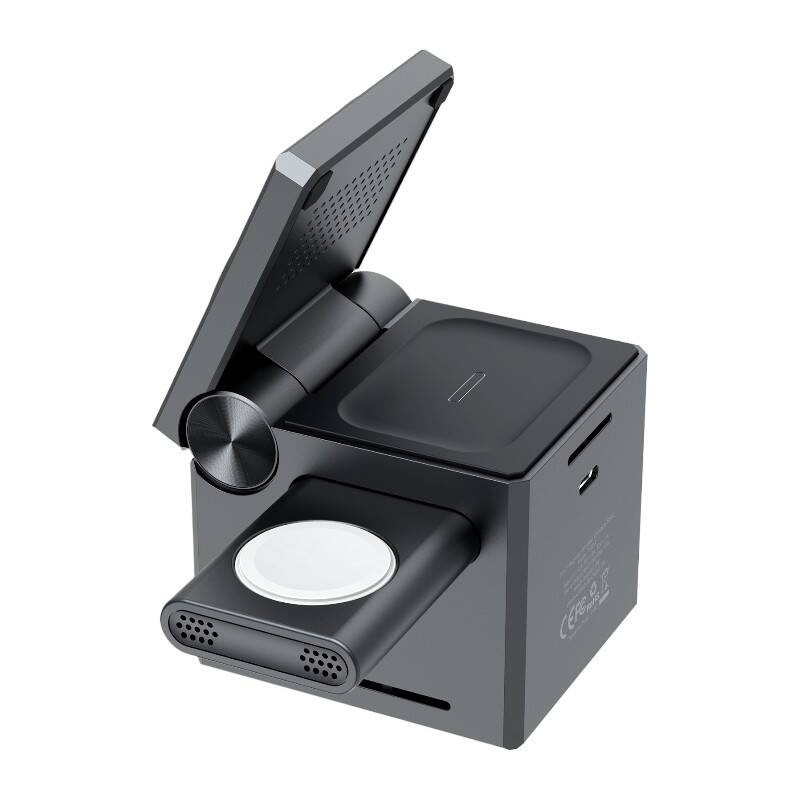 Bezdrátová nabíječka CHOETECH T632-F 15W 3-in-1 Wireless Charger (black)