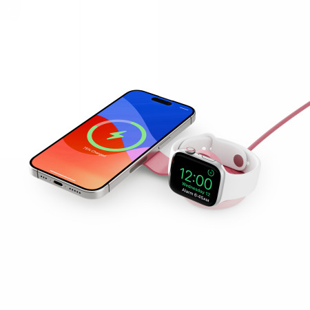 Bezdrátová nabíječka Twelve South ButterFly SE Qi2 wireless charger for two devices, compatible with MagSafe, USB-C cable included