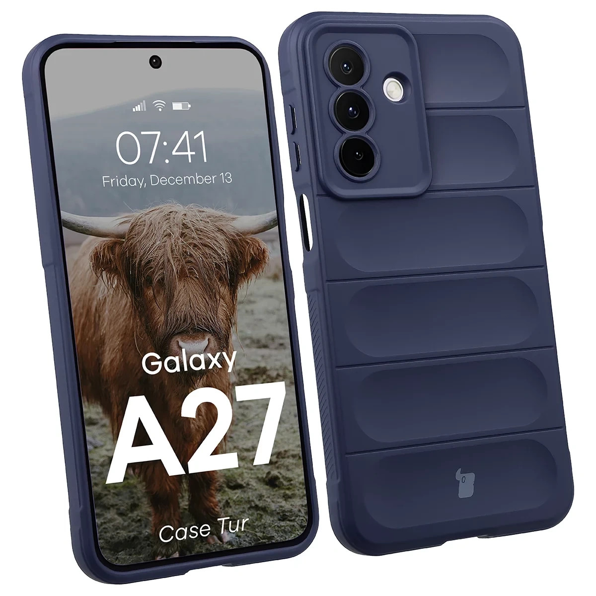 Kryt Bizon Tur Pack Samsung Galaxy A27 5G, navy blue
