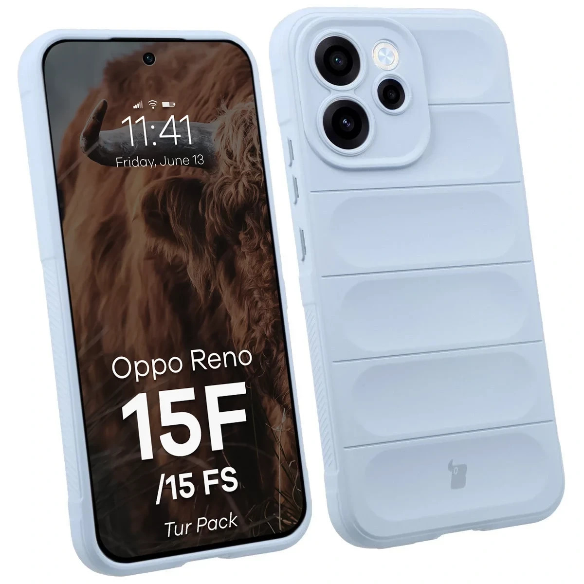 Kryt Bizon Tur Pack Oppo Reno 15 F / FS, light blue