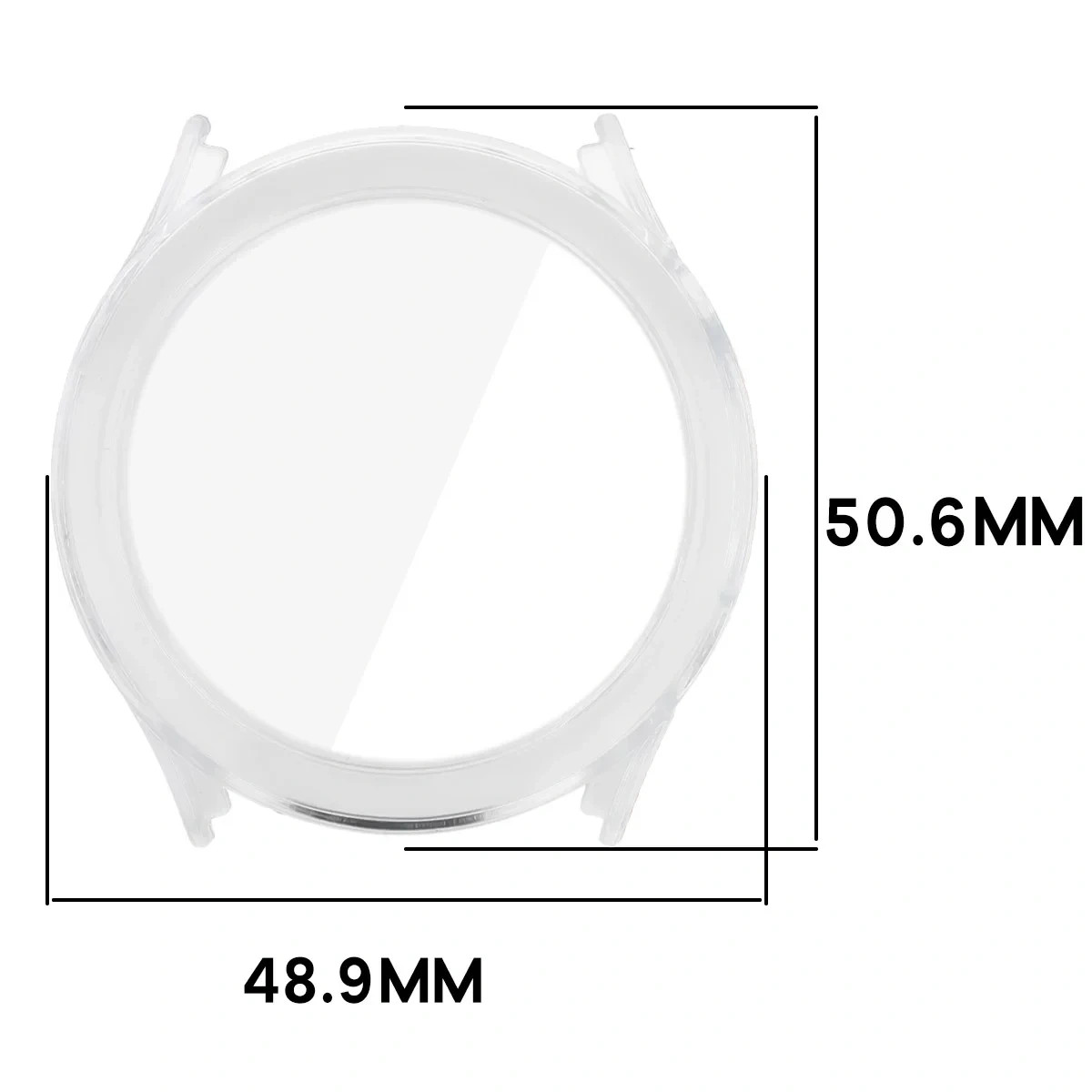 Kryt Bizon Case Watch Adamo Xiaomi Watch S5, clear