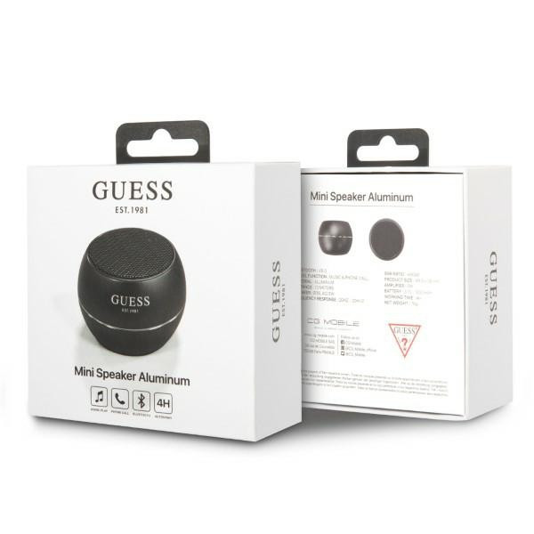 Kryt Bluetooth Speaker Guess GUWSALGEK Mini Speaker black
