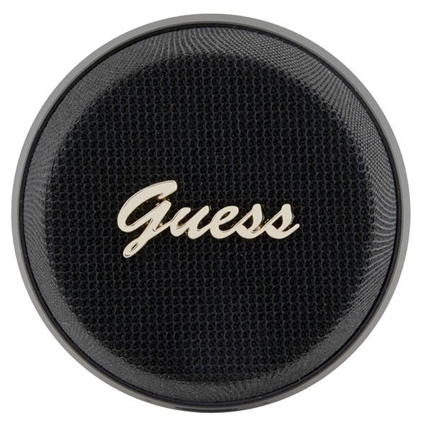 Kryt Bluetooth Speaker Guess GUWSC3ALSMK Magnetic Script Metal Speaker Stand black