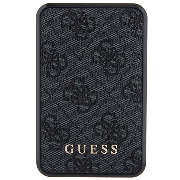 Powerbank Guess GUPB10DP4GEGK 10000mAh 18W 4G Leather Metal Logo black