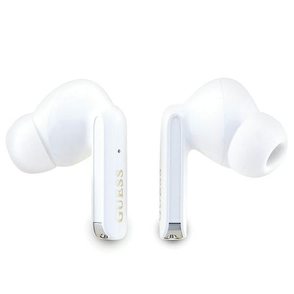 Sluchátka Wireless TWS in-ear Guess GUTWSHDGKEED + docking station Glitter Gradient gold