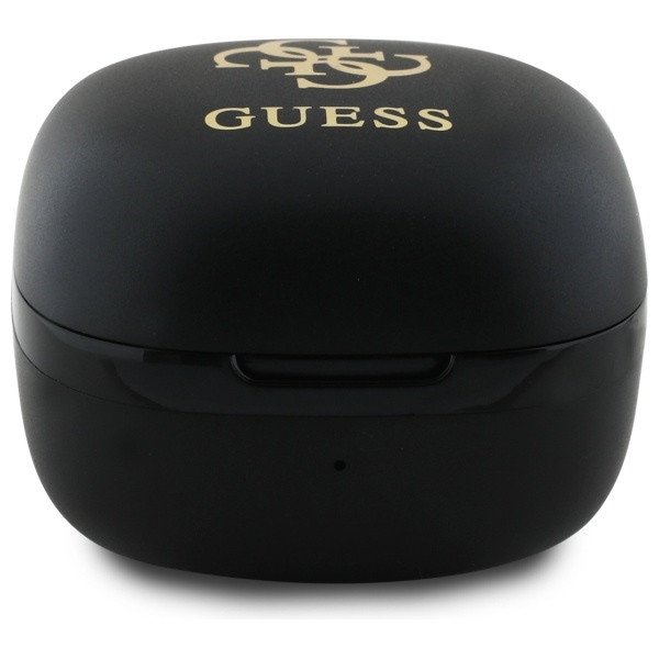 Sluchátka Wireless TWS in-ear Guess GUTWSJ144ESK + docking station Iridescent 4G Printed Logo black