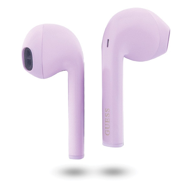 Kryt Wireless TWS in-ear headphones Guess GUTWST26PSU + docking station Classic EST Logo purple