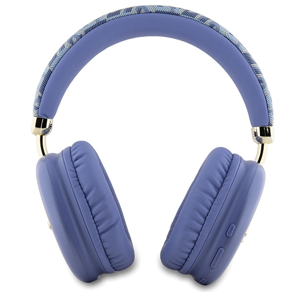 Kryt Wireless over-ear headphones Guess GUBHK1GCTCSU Gcube Metallic Script Logo purple