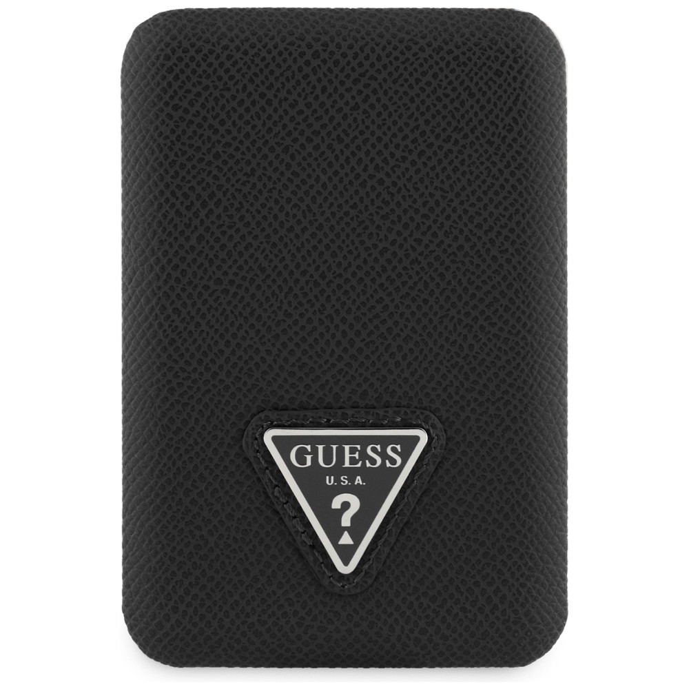 Induction Powerbank Guess Grained Triangle 5000mAh 15W USB-C MagSafe black