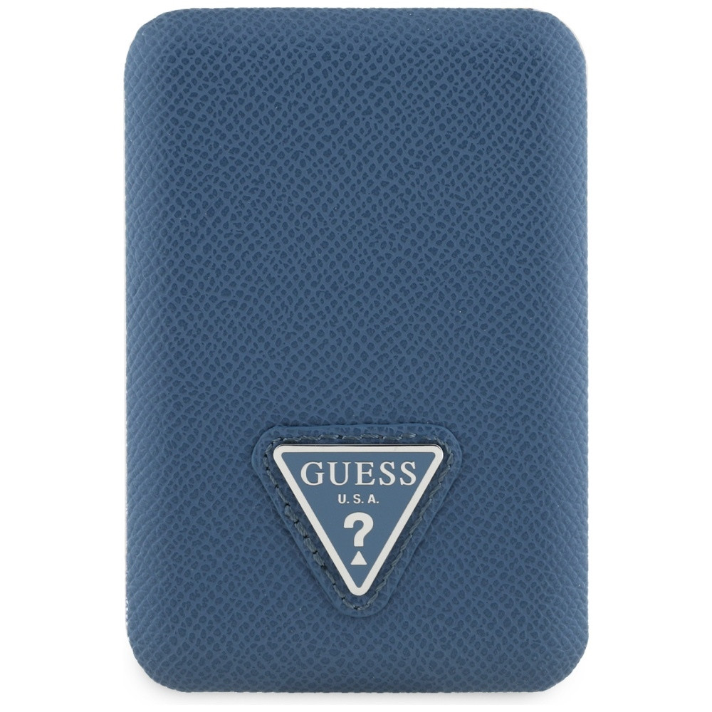 Kryt Induction Powerbank Guess Grained Triangle 5000mAh 15W USB-C MagSafe blue