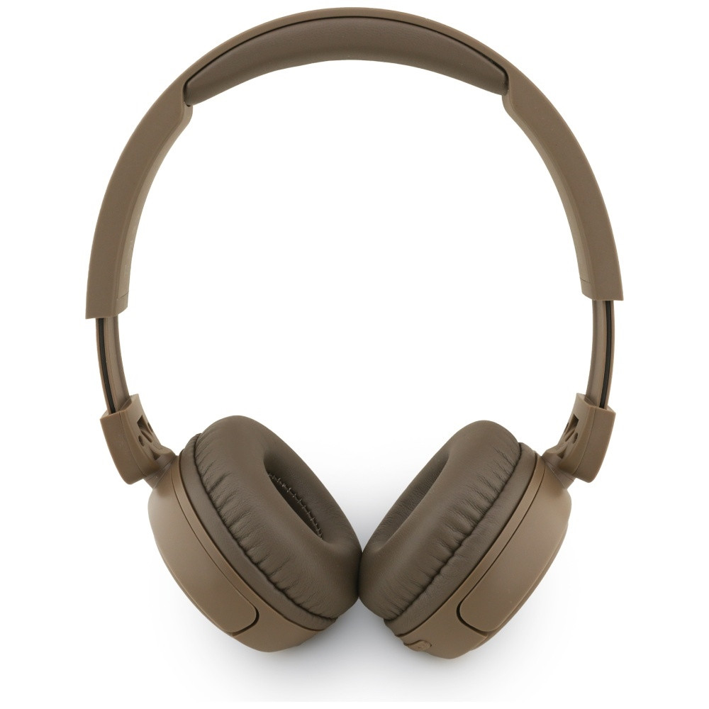 Kryt Wireless over-ear headphones Guess Metal Logo Script brown