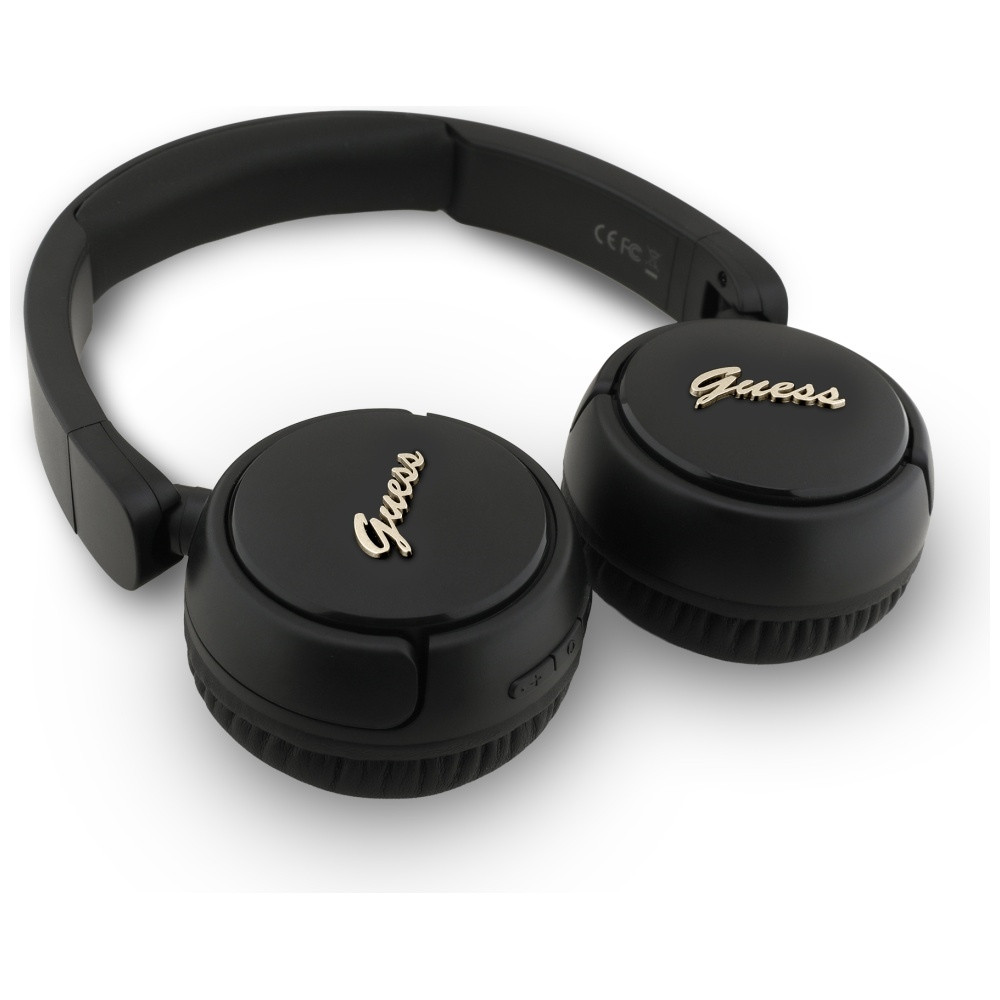 Kryt Wireless over-ear headphones Guess Metal Logo Script black