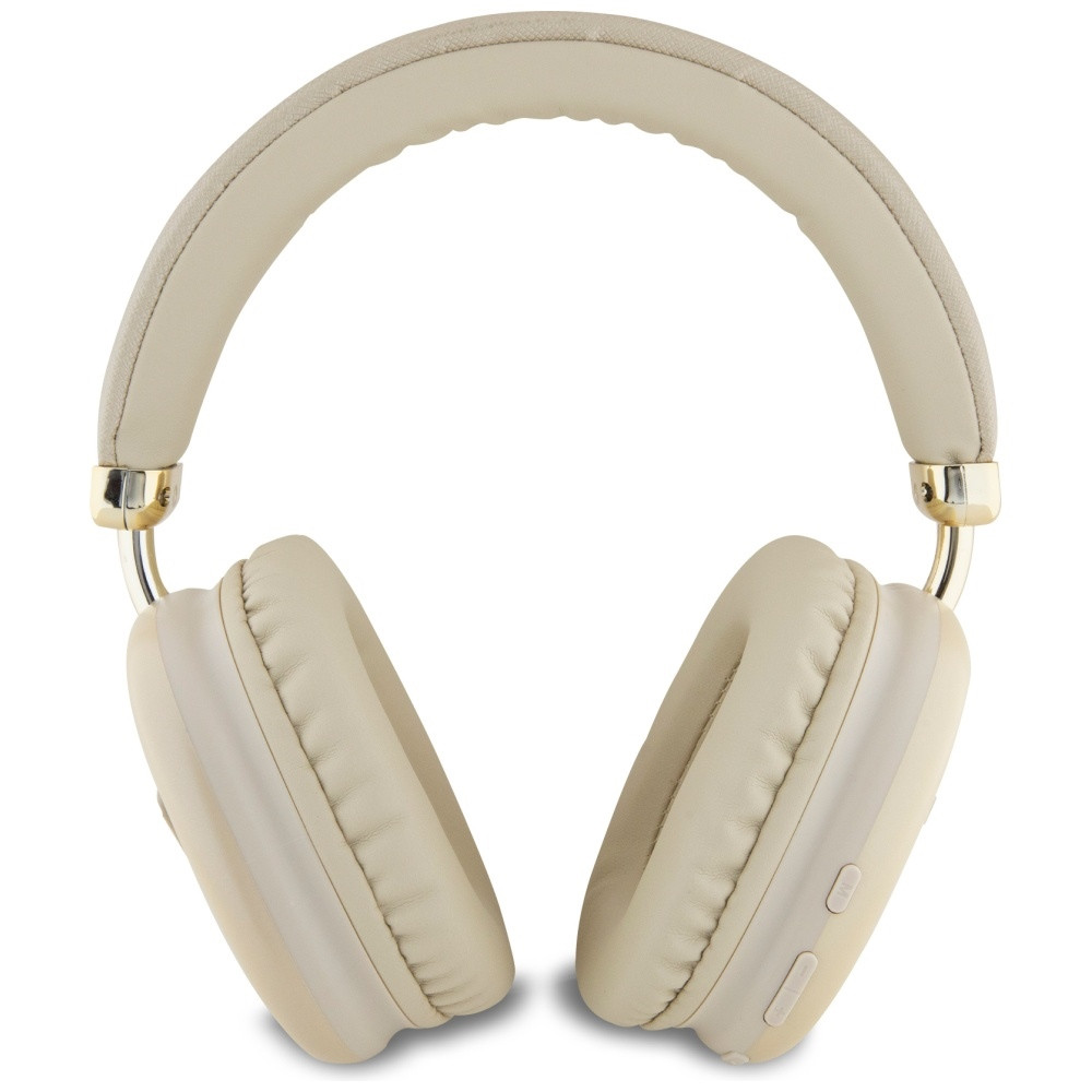 Kryt Wireless over-ear headphones Guess Metallic Triangle Logo gold