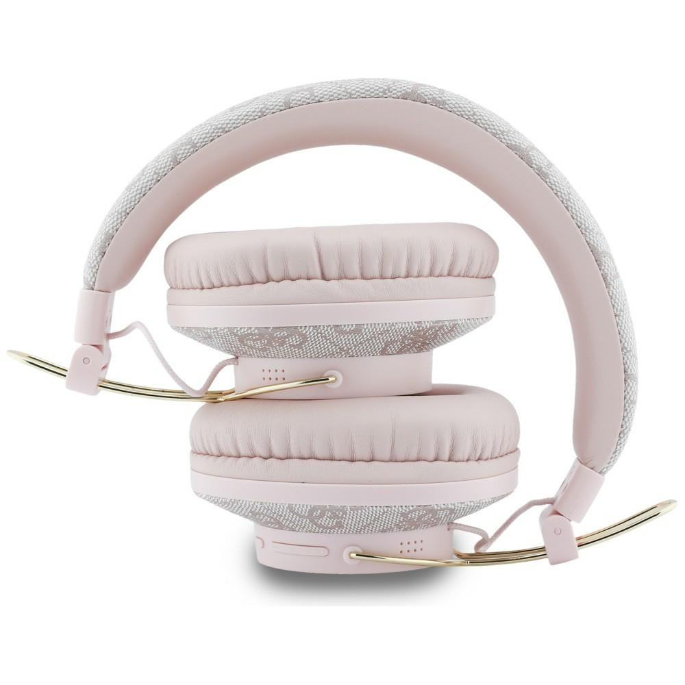 Kryt Wireless over-ear headphones Guess Triangle Logo ENC pink