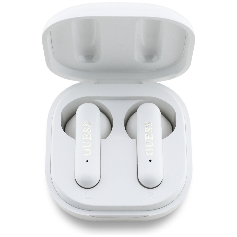 Kryt Wireless TWS in-ear headphones Guess 4G Metal Logo white
