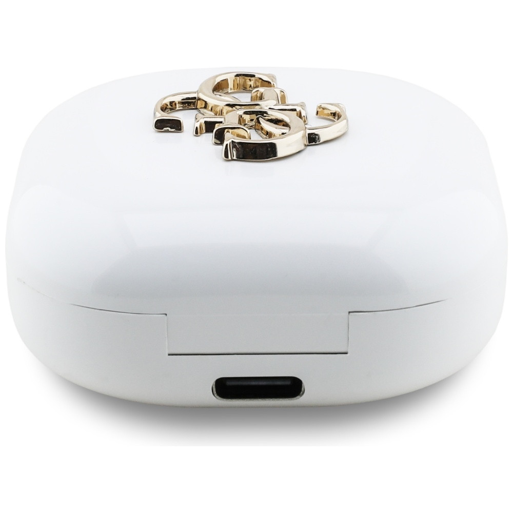 Kryt Wireless TWS in-ear headphones Guess 4G Metal Logo white