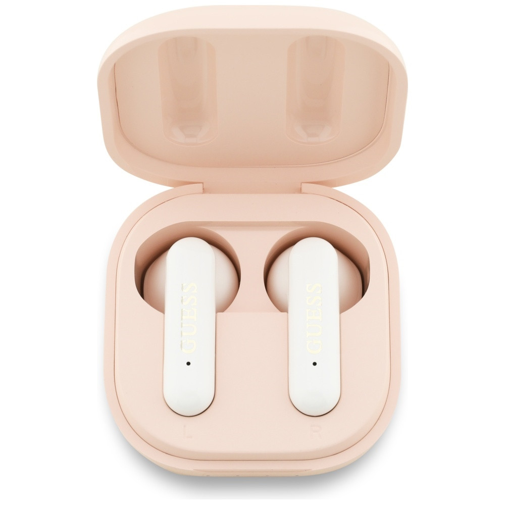 Kryt Wireless TWS in-ear headphones Guess 4G Metal Logo pink
