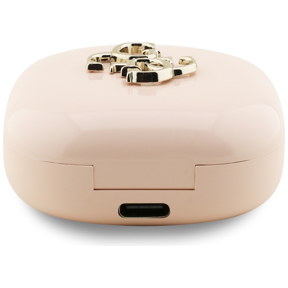 Kryt Wireless TWS in-ear headphones Guess 4G Metal Logo pink