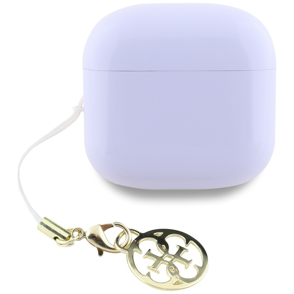 Kryt Wireless TWS in-ear headphones Guess Glossy Effect Printed Classic Logo & Charm lavender