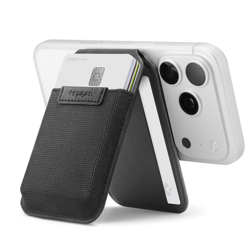 Kryt Spigen S314-4 Slim Fold Tripod Wallet MagSafe Black