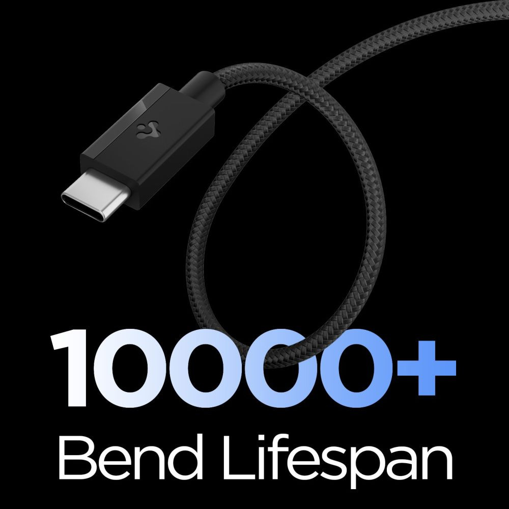 Spigen EB6015CC Essential USB-C / USB-C Cable 60W 150cm Black