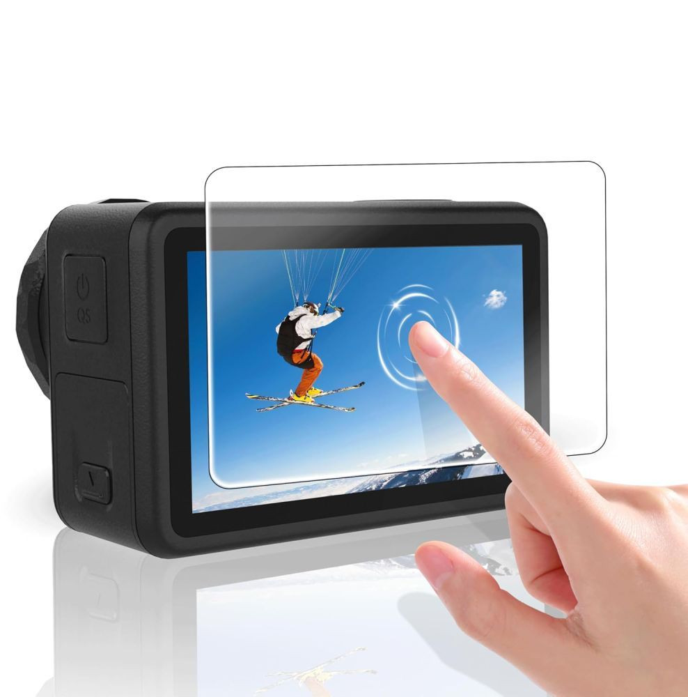 Ochranné sklo Tech-Protect Glass Fit+ Dji Osmo Action 6 Clear [2 PACK]