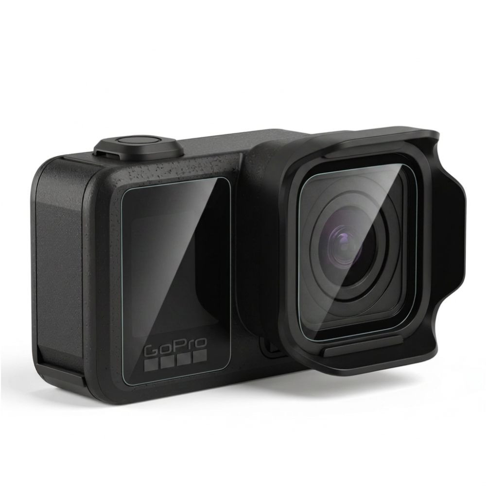Kryt Tech-Protect Foil & Glass Fit+ GoPro Mission 1 / Pro Clear [2 PACK]