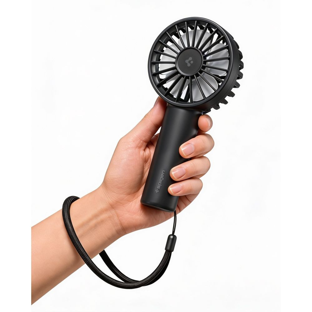 Kryt Spigen A905 Mini Portable Handheld Fan Black