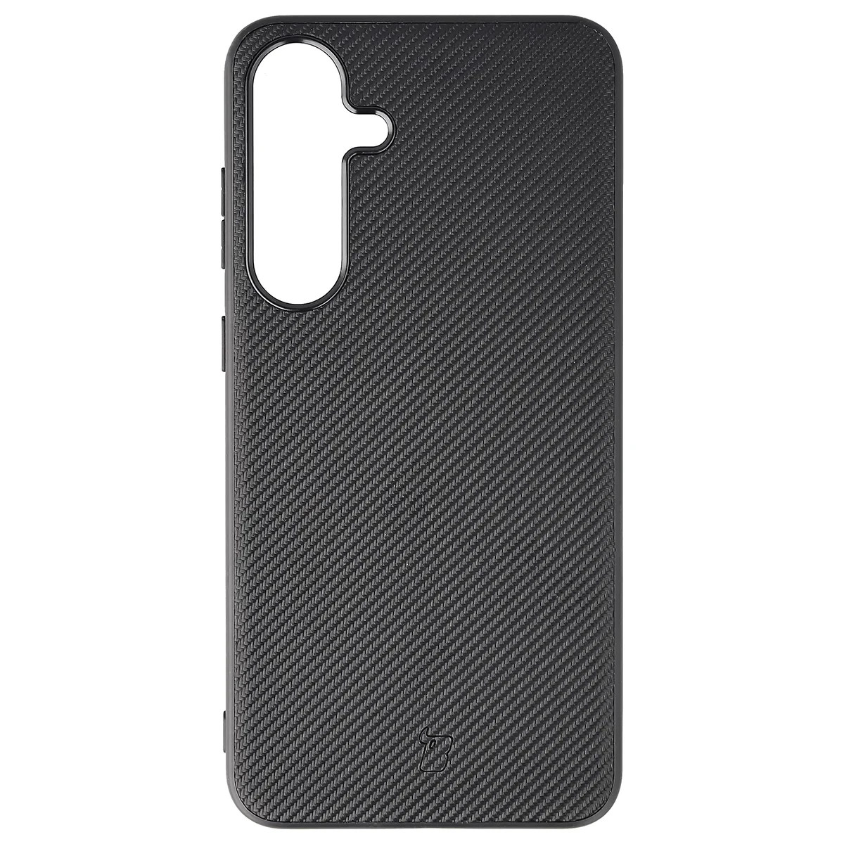 Kryt Bizon Case CarbO Lanyard & Magnetic Samsung Galaxy S25+ Plus, black