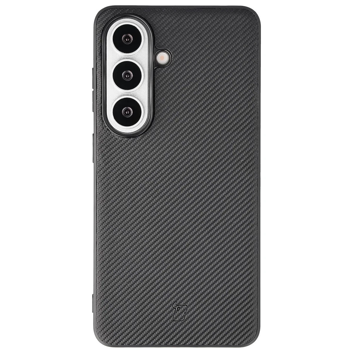 Kryt Bizon Case CarbO Lanyard & Magnetic Samsung Galaxy S26, black
