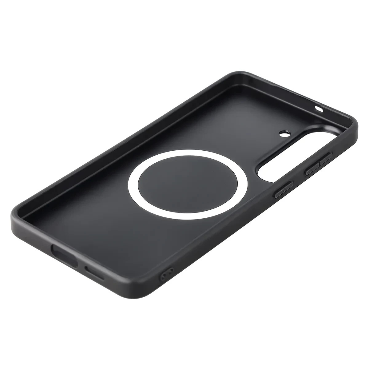 Kryt Bizon Case CarbO Lanyard & Magnetic Samsung Galaxy S26+ Plus, black