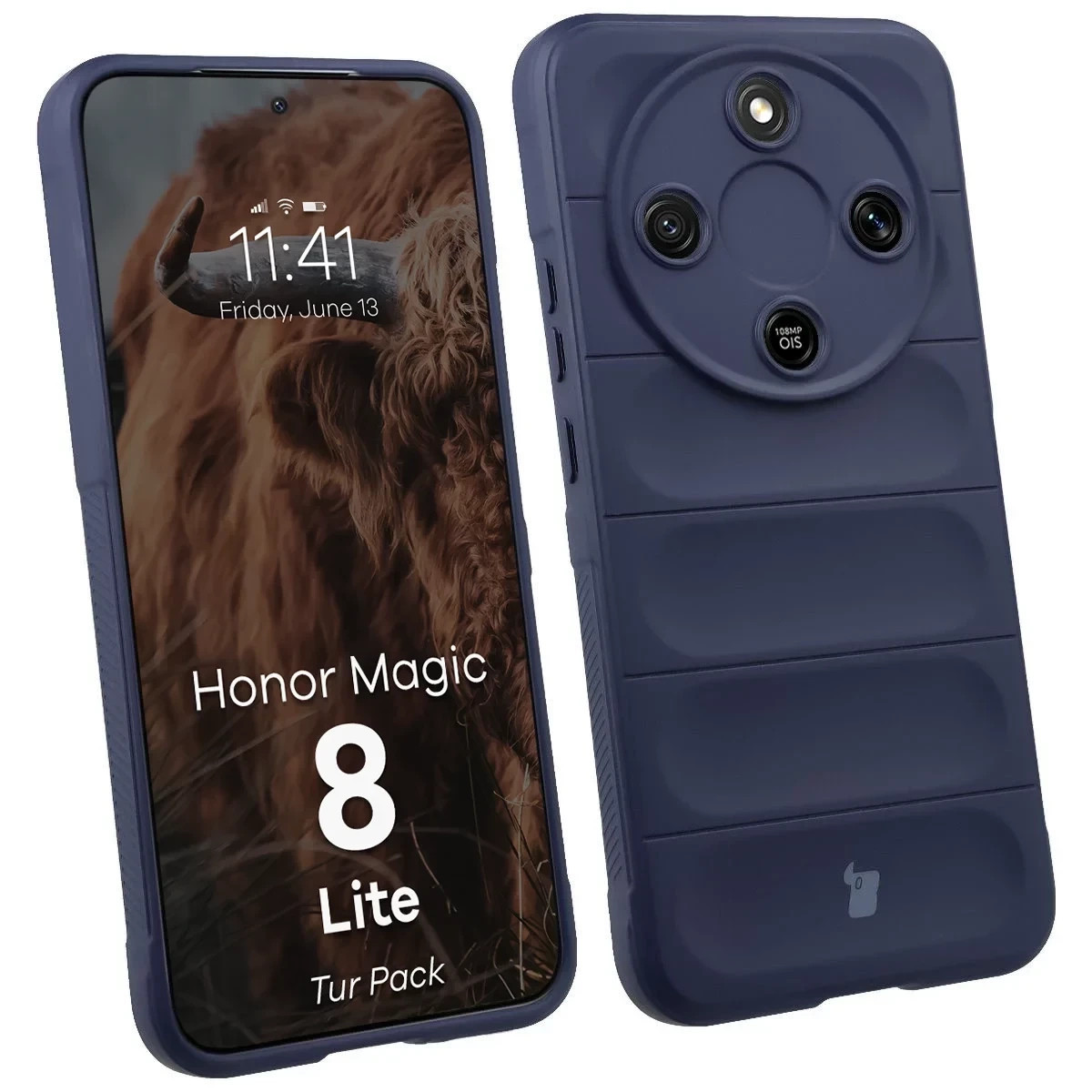 Kryt Bizon Tur Pack Honor Magic8 Lite, navy blue