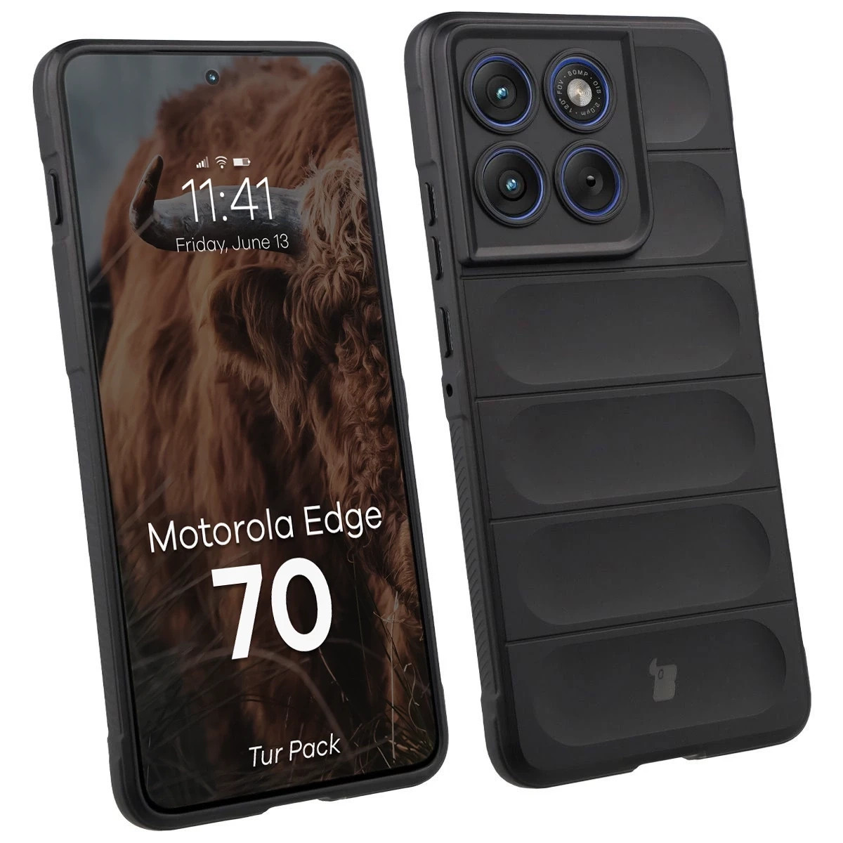 Kryt Bizon Tur Pack Motorola Edge 70, black