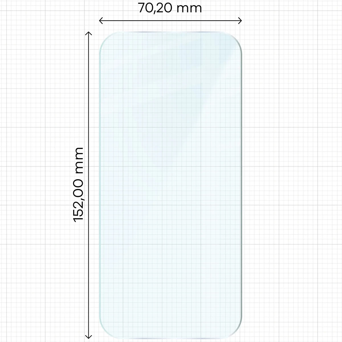 Kryt Bizon Glass Clear Honor 600 5G / 600 Pro 5G