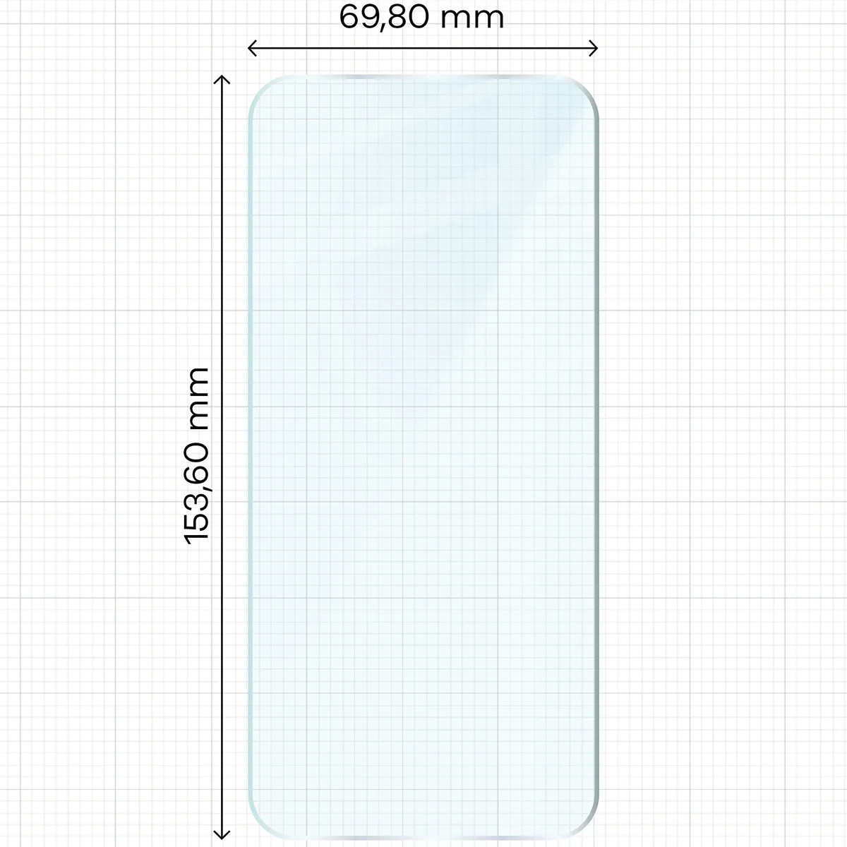 Ochranné sklo Bizon Glass Clear Duo Realme 16 5G [2 PACK]