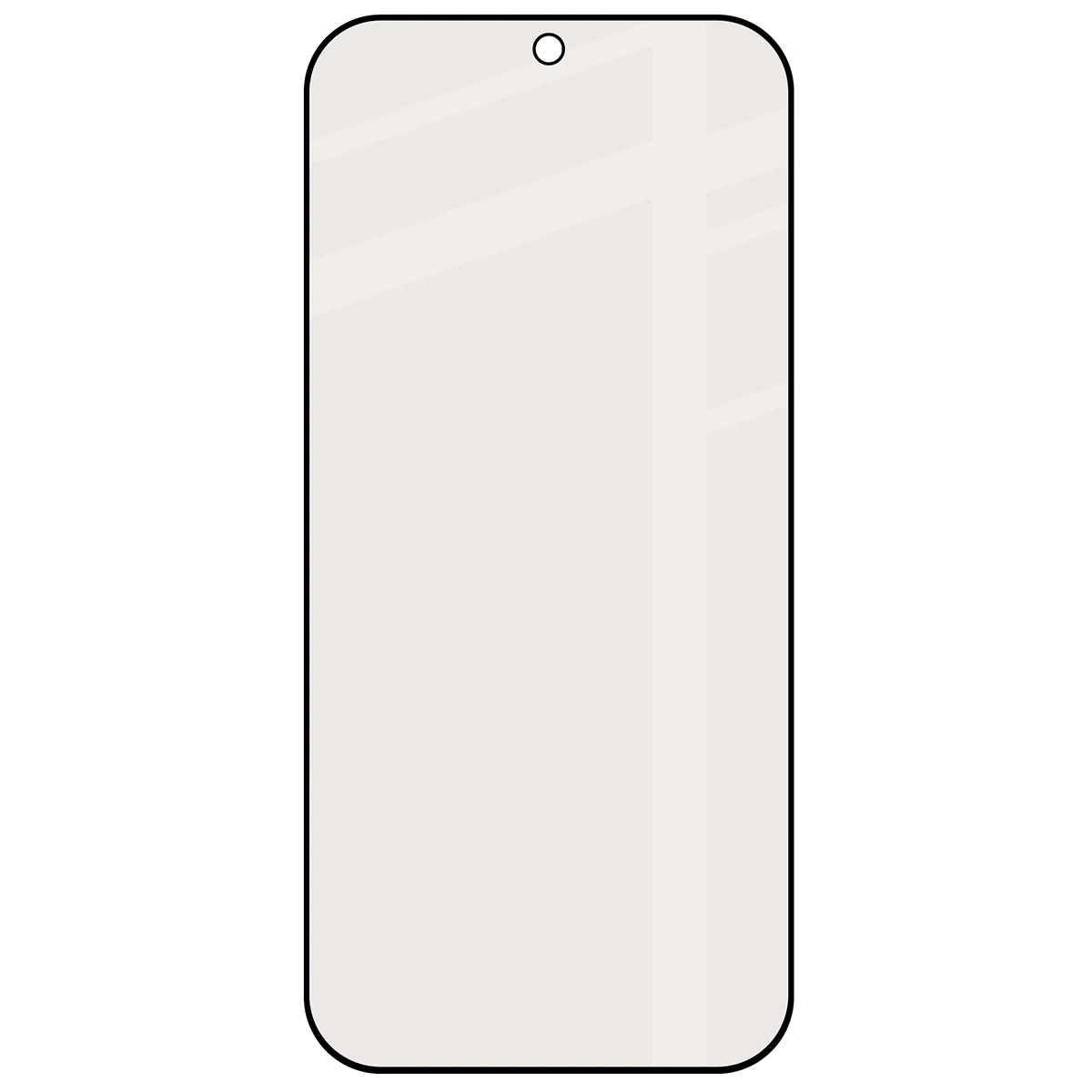 Ochranné sklo Bizon Glass Matte Honor 600 5G / 600 Pro 5G, black frame