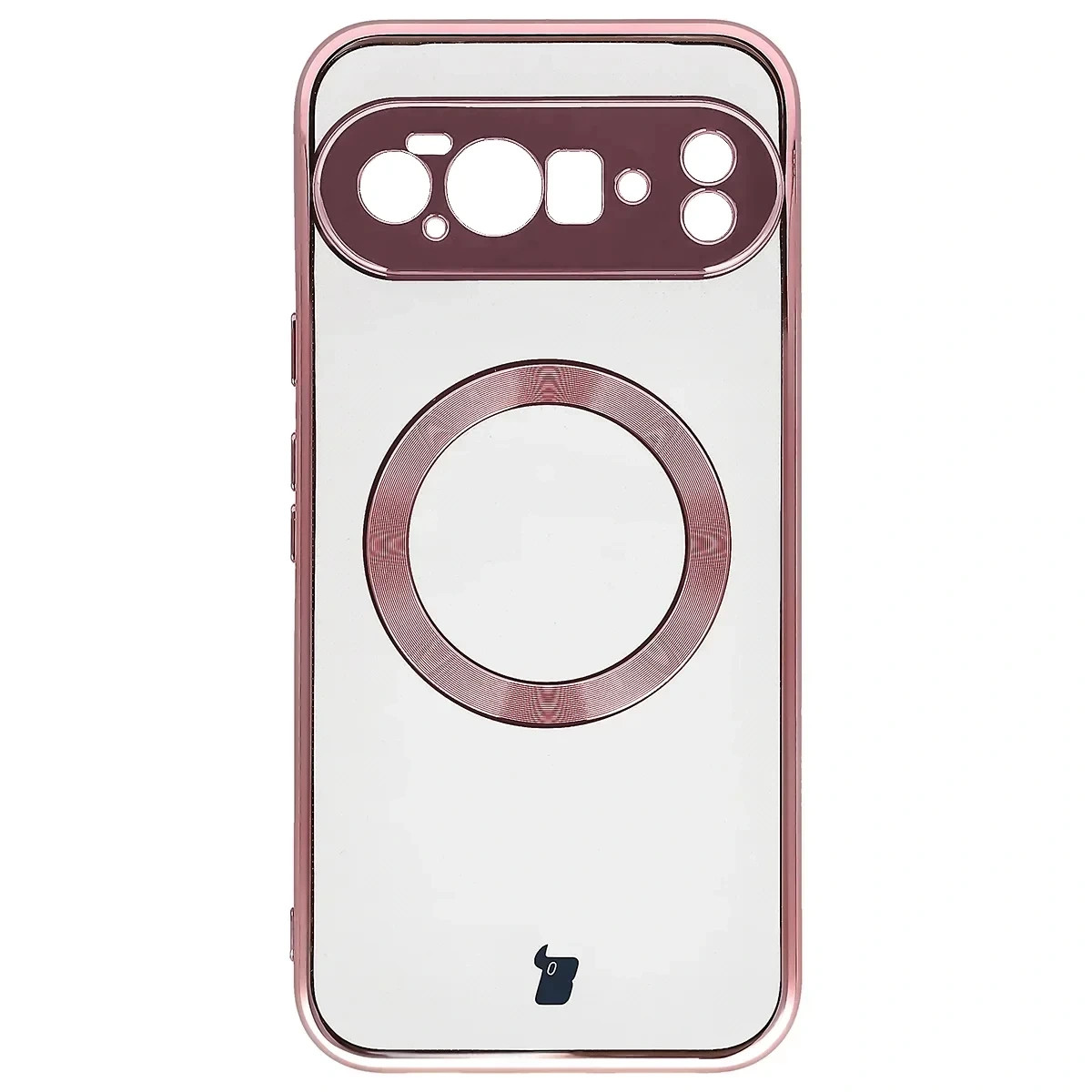 Kryt Bizon Case EduardO Magnetic Google Pixel 10 Pro XL, translucent-pink