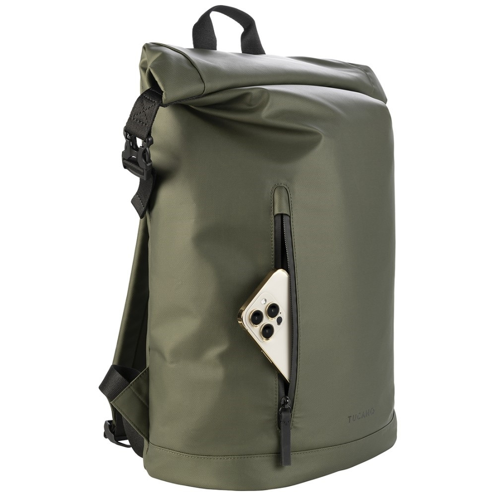 Kryt Tucano Rollo Backpack for 15.6" Laptop / MacBook Pro 16" green