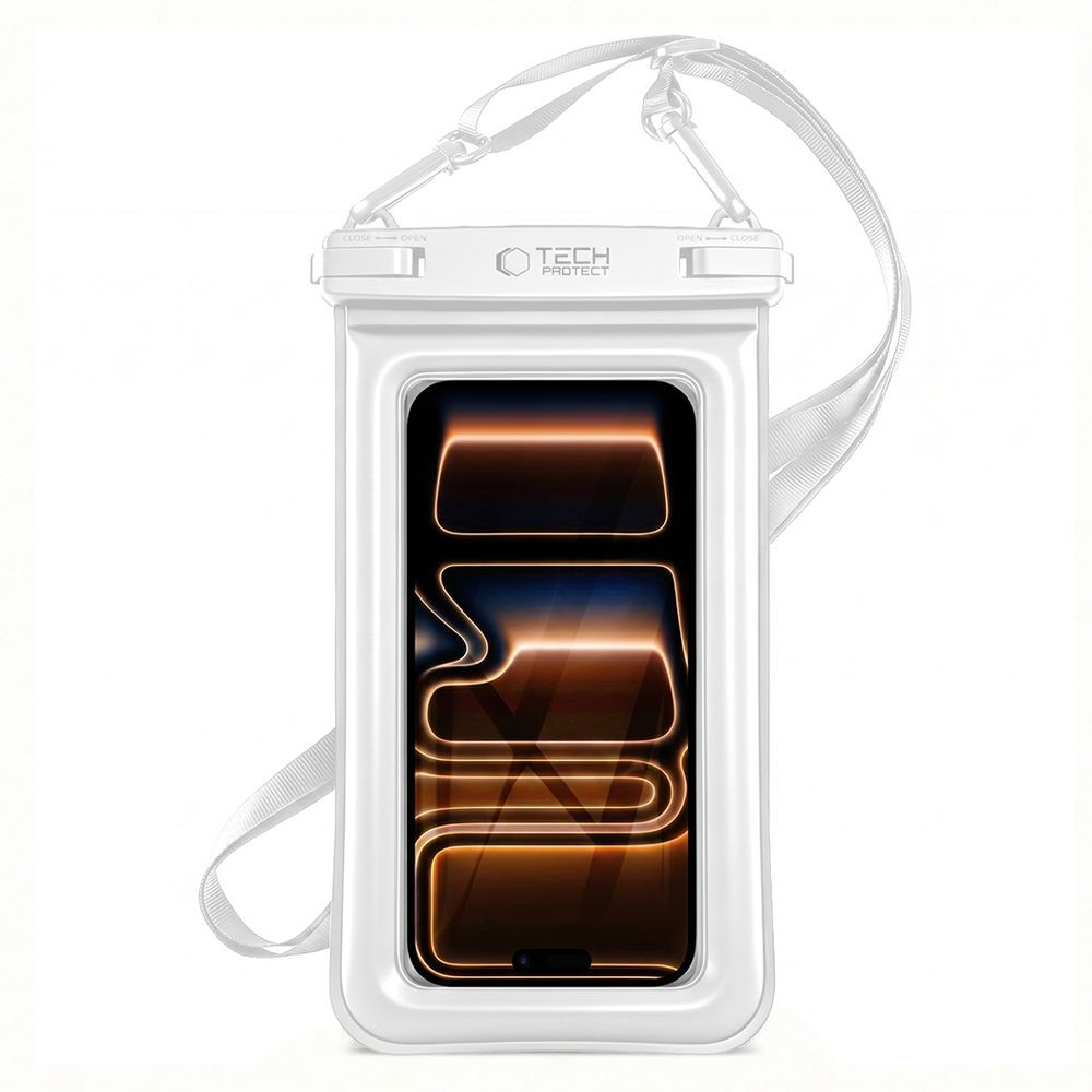Kryt Tech-Protect UWC7 Universal Waterproof Floating Case 6.9 Inch White