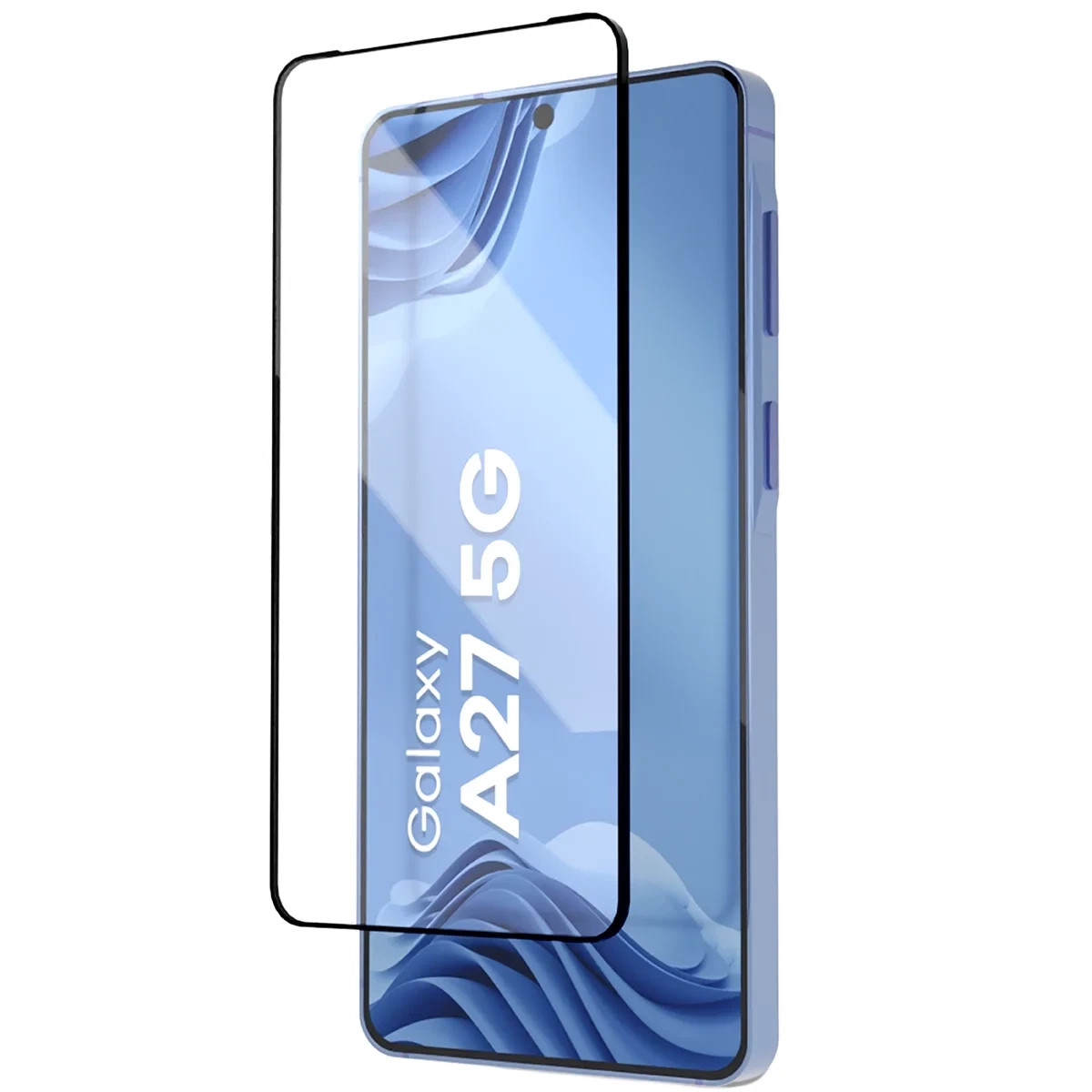 Ochranné sklo Bizon Glass Aplikator Edge Samsung Galaxy A27 5G [2 PACK]