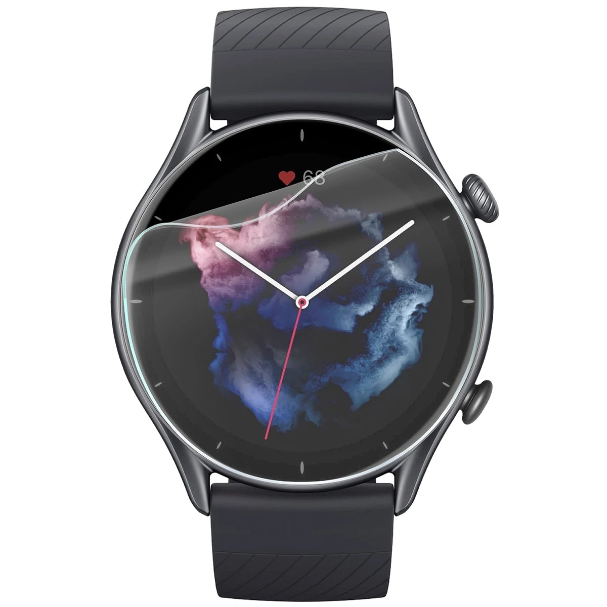 Ochranná fólie Bizon Watch Film HydroFlex Amazfit GTR 3 [6 PACK]