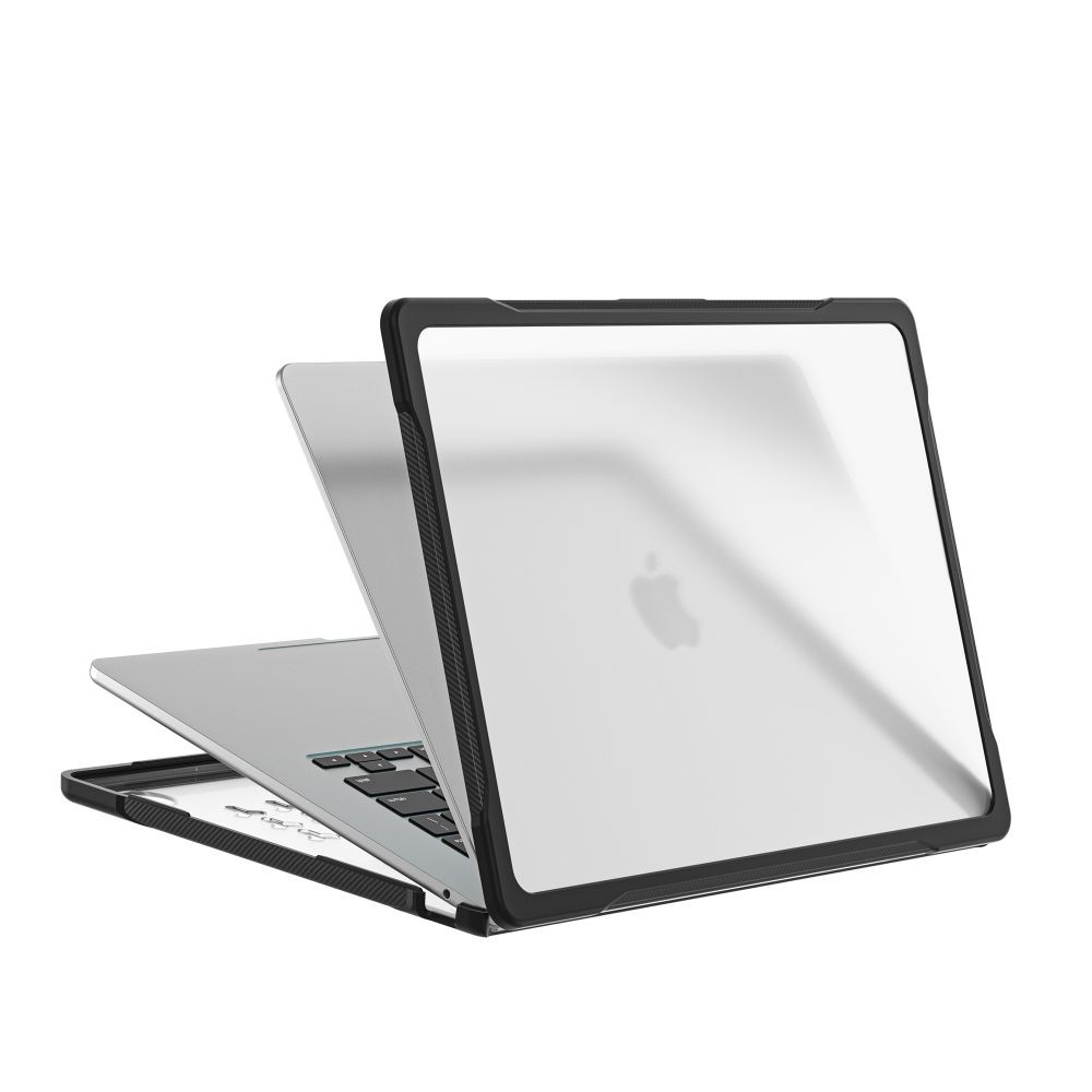 Kryt Tech-Protect Velar Apple MacBook Air 15 M2-M5 2023-2026 Black/matte Clear