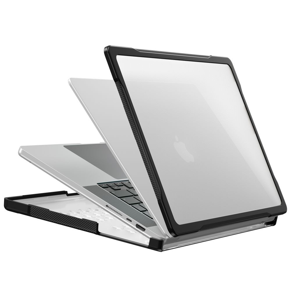 Kryt Tech-Protect Velar Apple MacBook Pro 16 M1-M5 / M5 Pro / M5 Pro Max 2021-2026 Black/matte Clear