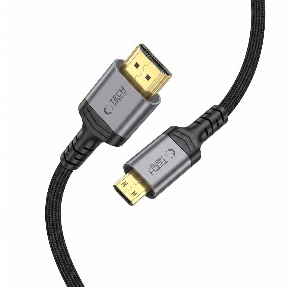 Kryt Tech-Protect Ultraboost Cable Mini HDMI 2.1 8k 60Hz 200cm Black