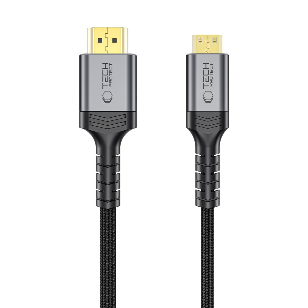 Tech-Protect Ultraboost Cable Mini HDMI 2.1 8k 60Hz 200cm Black