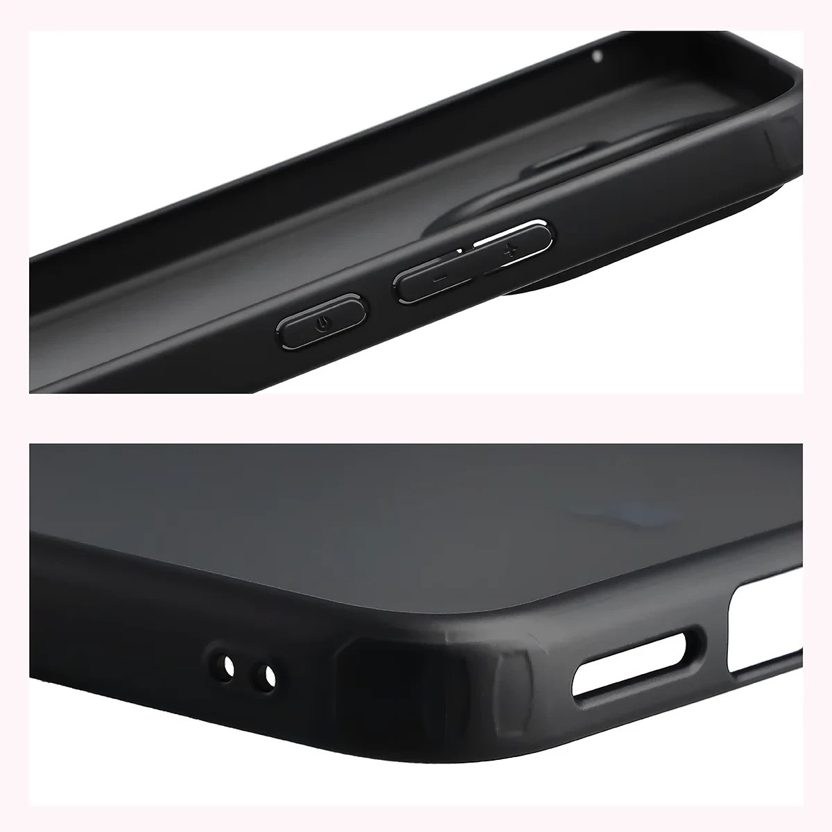Kryt Bizon Case Angelo Xiaomi 17T Pro, smoked with a black frame