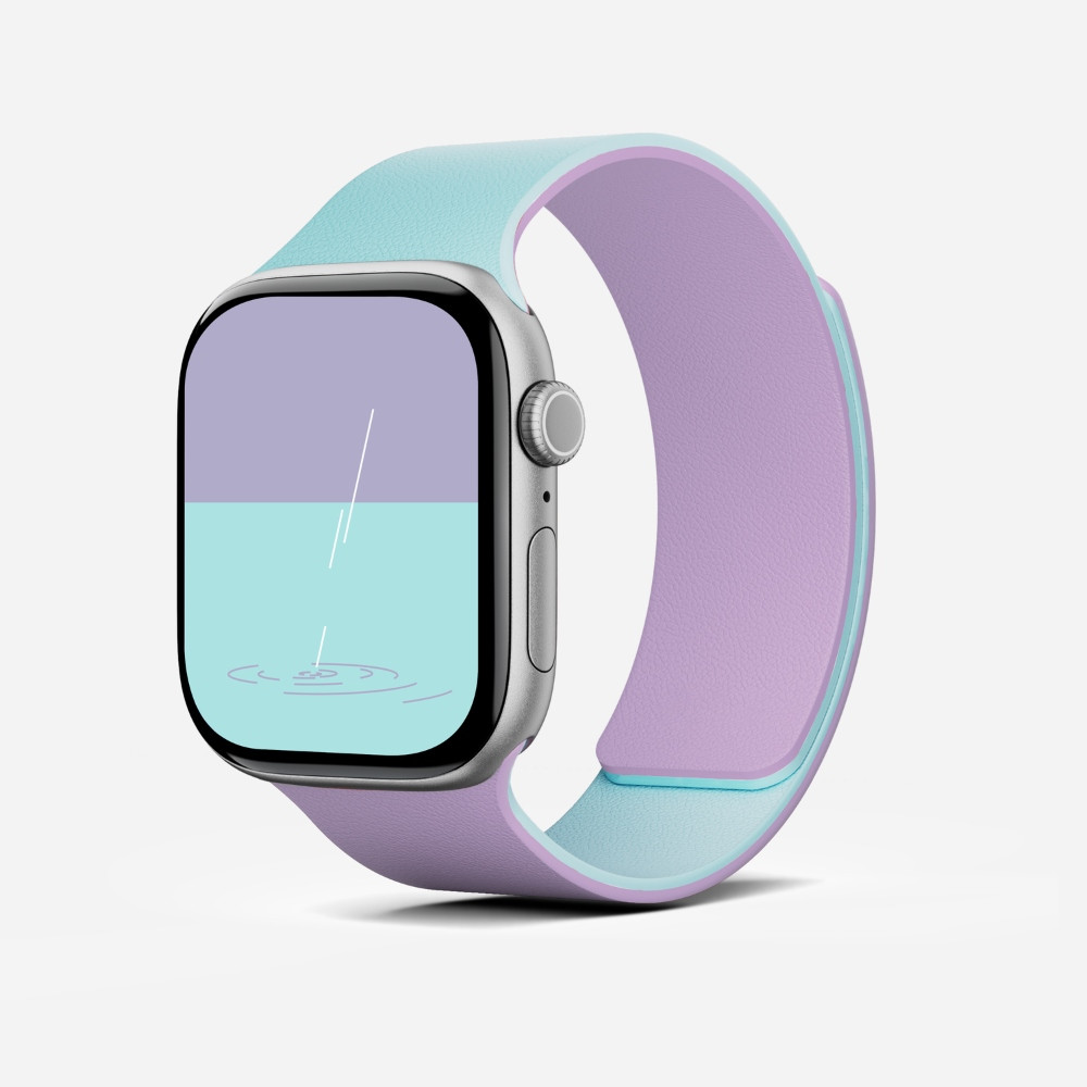MOFT Snap Duo Apple Watch 1-5/6/7/8/9/10/11/SE/SE 2/SE 3 (38/40/41/42 mm) peony/aqua