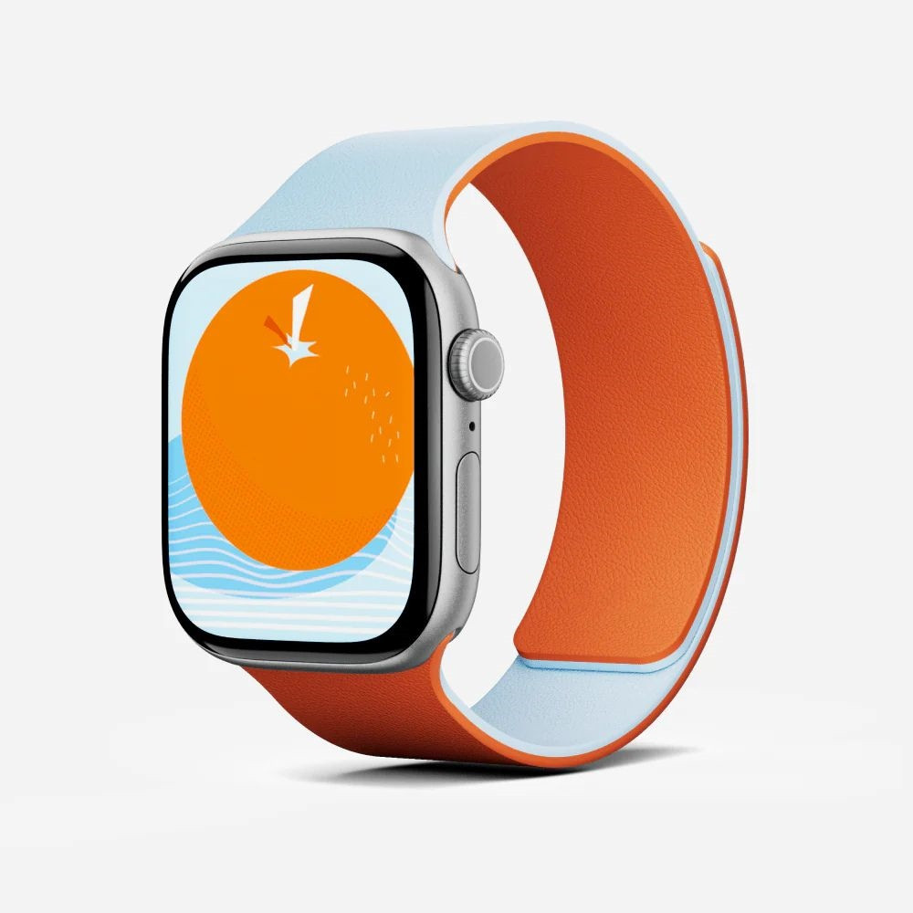 MOFT Snap Duo Apple Watch 1-5/6/7/8/9/10/11/SE/SE 2/SE 3 (38/40/41/42 mm) sunrise/shoothing mist
