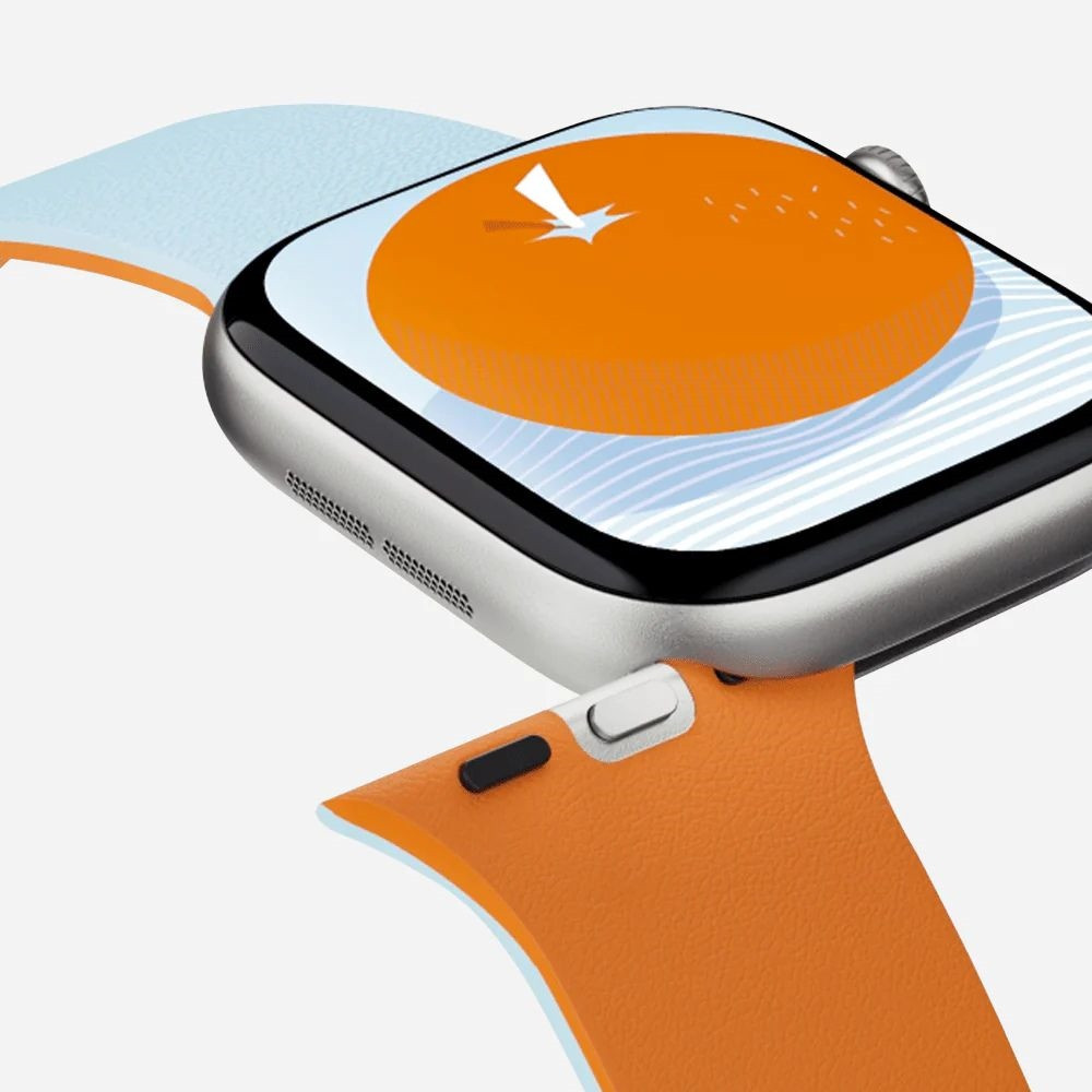 MOFT Snap Duo Apple Watch 1-5/6/7/8/9/10/11/SE/SE 2/SE 3 (38/40/41/42 mm) sunrise/shoothing mist